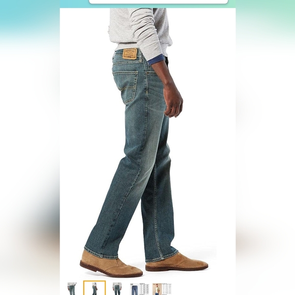 Levis Strauss relax fit pants Sz 36x30 - Picture 2 of 5